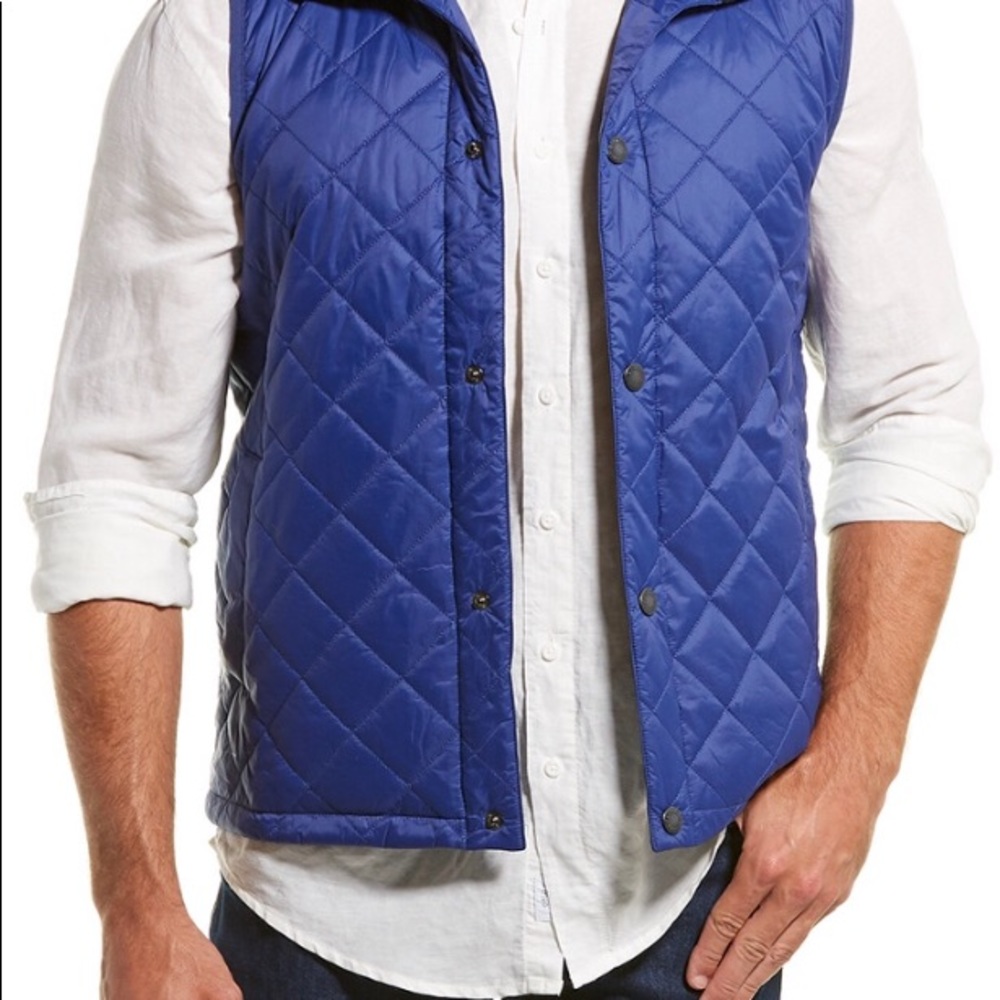 Men’s Barbour Vest- NWT- Size L in Blue
